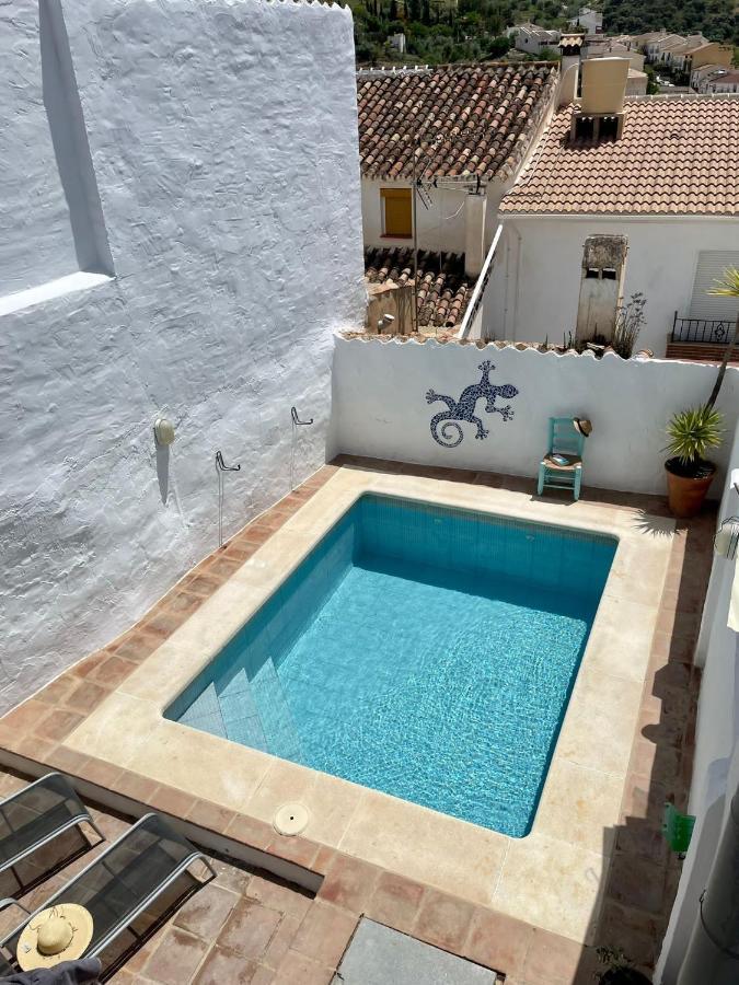 Casa Salamanquesa Riogordo Bagian luar foto